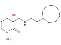 3-{[(2-cyclooctylethyl)amino]methyl}-3-hydroxy-1-methyl-2-piperidinone