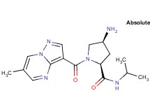 (4S)-4-amino-N-isopropyl-1-[(6-methylpyrazolo[1,5-a]pyrimidin-3-yl)carbonyl]-L-prolinamide