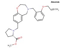 methyl 1-({4-[2-(allyloxy)benzyl]-2,3,4,5-tetrahydro-1,4-benzoxazepin-7-yl}methyl)-L-prolinate