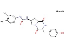 N-(3,4-dimethylphenyl)-N'-[(3R,7S,8aS)-3-(4-hydroxybenzyl)-1,4-dioxooctahydropyrrolo[1,2-a]pyrazin-7-yl]urea