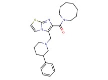 6-(1-azocanylcarbonyl)-5-[(3-phenyl-1-piperidinyl)methyl]imidazo[2,1-b][1,3]thiazole