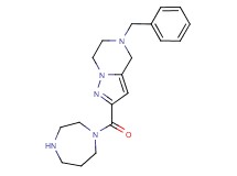 5-benzyl-2-(1,4-diazepan-1-ylcarbonyl)-4,5,6,7-tetrahydropyrazolo[1,5-a]pyrazine