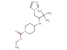 ethyl 4-{[1-(1H-imidazol-1-ylmethyl)-2,2-dimethylpropyl]amino}piperidine-1-carboxylate