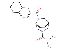 (1R*,5R*)-N,N-dimethyl-6-(5,6,7,8-tetrahydro-3-quinolinylcarbonyl)-3,6-diazabicyclo[3.2.2]nonane-3-carboxamide
