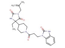 5-ethyl-3-(2-methyl-2-propen-1-yl)-5-{1-[3-(2-oxo-2,3-dihydro-1H-benzimidazol-1-yl)propanoyl]-4-piperidinyl}-2,4-imidazolidinedione
