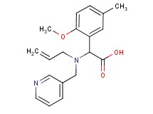 [allyl(pyridin-3-ylmethyl)amino](2-methoxy-5-methylphenyl)acetic acid
