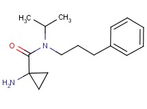 1-amino-N-isopropyl-N-(3-phenylpropyl)cyclopropanecarboxamide