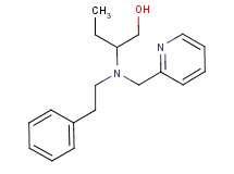 2-[(2-phenylethyl)(pyridin-2-ylmethyl)amino]butan-1-ol