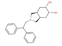 (3aR*,5R*,6S*,7aS*)-2-(2,2-diphenylethyl)octahydro-1H-isoindole-5,6-diol