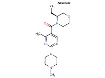 (3S)-3-ethyl-4-{[4-methyl-2-(4-methylpiperazin-1-yl)pyrimidin-5-yl]carbonyl}morpholine