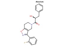 (2S)-1-[3-(2-fluorophenyl)-6,7-dihydroisoxazolo[4,5-c]pyridin-5(4H)-yl]-1-oxo-3-phenylpropan-2-ol