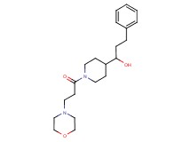 1-{1-[3-(4-morpholinyl)propanoyl]-4-piperidinyl}-3-phenyl-1-propanol