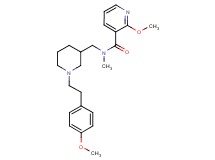 2-methoxy-N-({1-[2-(4-methoxyphenyl)ethyl]-3-piperidinyl}methyl)-N-methylnicotinamide