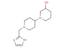 1'-(1H-imidazol-2-ylmethyl)-1,4'-bipiperidin-3-ol