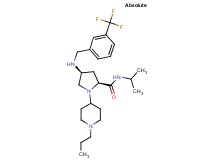 (4S)-N-isopropyl-1-(1-propyl-4-piperidinyl)-4-{[3-(trifluoromethyl)benzyl]amino}-L-prolinamide