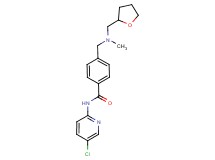 N-(5-chloropyridin-2-yl)-4-{[methyl(tetrahydrofuran-2-ylmethyl)amino]methyl}benzamide