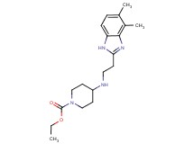 ethyl 4-{[2-(4,5-dimethyl-1H-benzimidazol-2-yl)ethyl]amino}piperidine-1-carboxylate