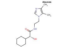 (2R)-2-cyclohexyl-N-[2-(4,5-dimethyl-1H-imidazol-1-yl)ethyl]-2-hydroxyacetamide