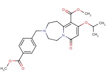 methyl 9-isopropoxy-3-[4-(methoxycarbonyl)benzyl]-7-oxo-1,2,3,4,5,7-hexahydropyrido[1,2-d][1,4]diazepine-10-carboxylate