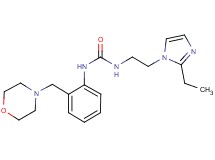 N-[2-(2-ethyl-1H-imidazol-1-yl)ethyl]-N'-[2-(morpholin-4-ylmethyl)phenyl]urea