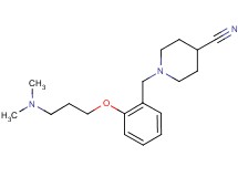 1-{2-[3-(dimethylamino)propoxy]benzyl}piperidine-4-carbonitrile