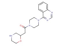 4-[4-(2-morpholinylacetyl)-1-piperazinyl]quinazoline dihydrochloride