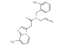 N-allyl-N-(2-methylbenzyl)-2-(8-methylimidazo[1,2-a]pyridin-3-yl)acetamide