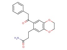 3-[7-(phenylacetyl)-2,3-dihydro-1,4-benzodioxin-6-yl]propanamide