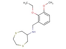 1,4-dithiepan-6-yl(2-ethoxy-3-methoxybenzyl)amine