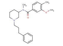 3-methoxy-N,4-dimethyl-N-[1-(3-phenylpropyl)-3-piperidinyl]benzamide