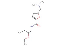 5-[(dimethylamino)methyl]-N-(2-ethoxybutyl)-2-furamide