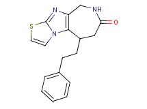 5-(2-phenylethyl)-5,6,8,9-tetrahydro-7H-[1,3]thiazolo[3',2':1,2]imidazo[4,5-c]azepin-7-one