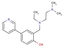 2-{[[2-(dimethylamino)ethyl](ethyl)amino]methyl}-4-(3-pyridinyl)phenol