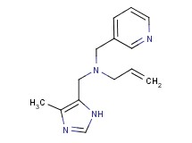 N-[(4-methyl-1H-imidazol-5-yl)methyl]-N-(pyridin-3-ylmethyl)prop-2-en-1-amine