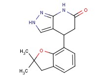 4-(2,2-dimethyl-2,3-dihydro-1-benzofuran-7-yl)-2,4,5,7-tetrahydro-6H-pyrazolo[3,4-b]pyridin-6-one