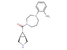 rel-(1R,5S,6r)-6-{[4-(2-methylphenyl)-1,4-diazepan-1-yl]carbonyl}-3-azabicyclo[3.1.0]hexane dihydrochloride