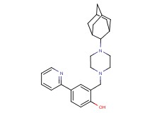 2-{[4-(2-adamantyl)-1-piperazinyl]methyl}-4-(2-pyridinyl)phenol
