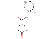 N-[(4-hydroxy-4-azepanyl)methyl]-6-oxo-1,6-dihydro-3-pyridinecarboxamide hydrochloride