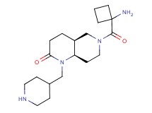rel-(4aS,8aR)-6-[(1-aminocyclobutyl)carbonyl]-1-(4-piperidinylmethyl)octahydro-1,6-naphthyridin-2(1H)-one dihydrochloride