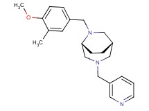 (1S*,5R*)-6-(4-methoxy-3-methylbenzyl)-3-(3-pyridinylmethyl)-3,6-diazabicyclo[3.2.2]nonane