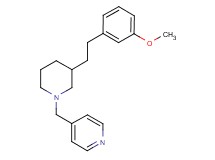 4-({3-[2-(3-methoxyphenyl)ethyl]-1-piperidinyl}methyl)pyridine