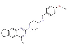 N-(4-methoxybenzyl)-1-(4-methyl-7,8-dihydro-6H-cyclopenta[g]quinazolin-2-yl)-4-piperidinamine