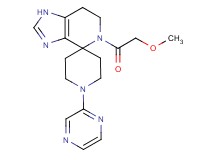5-(methoxyacetyl)-1'-pyrazin-2-yl-1,5,6,7-tetrahydrospiro[imidazo[4,5-c]pyridine-4,4'-piperidine]