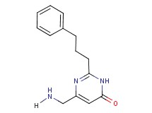 6-(aminomethyl)-2-(3-phenylpropyl)pyrimidin-4(3H)-one