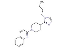2-[4-(1-butyl-1H-imidazol-2-yl)piperidin-1-yl]quinoline