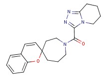 1-(5,6,7,8-tetrahydro[1,2,4]triazolo[4,3-a]pyridin-3-ylcarbonyl)spiro[azepane-4,2'-chromene]