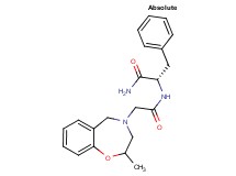 N-[(2-methyl-2,3-dihydro-1,4-benzoxazepin-4(5H)-yl)acetyl]-L-phenylalaninamide