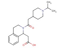 {2-[(1-isopropyl-4-piperidinyl)acetyl]-1,2,3,4-tetrahydro-1-isoquinolinyl}acetic acid