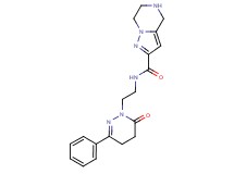 N-[2-(6-oxo-3-phenyl-5,6-dihydropyridazin-1(4H)-yl)ethyl]-4,5,6,7-tetrahydropyrazolo[1,5-a]pyrazine-2-carboxamide