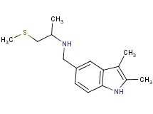N-[(2,3-dimethyl-1H-indol-5-yl)methyl]-1-(methylthio)-2-propanamine